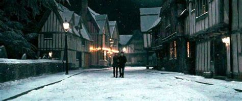 what is the name of the village in harry potter|Godric's Hollow .